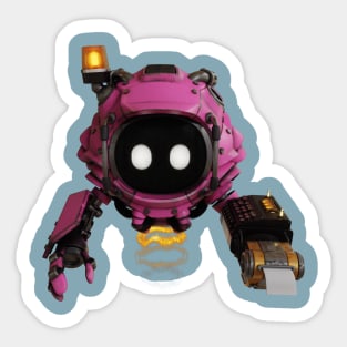 Codebreaker Cute Robot Sticker